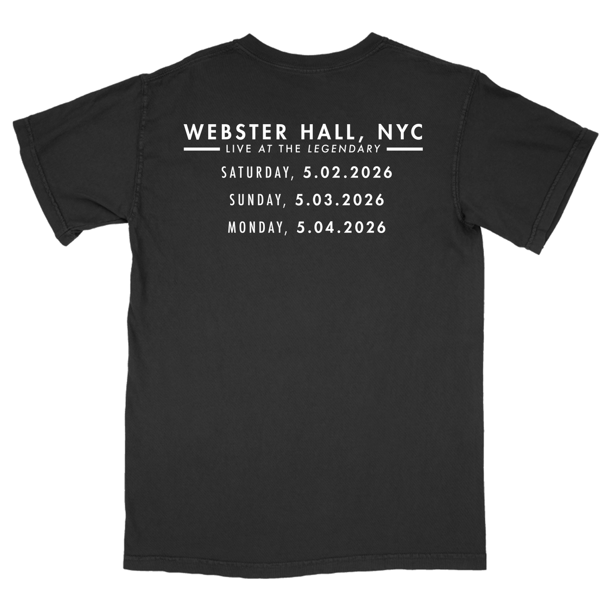 Sugar Webster Hall Event Tee